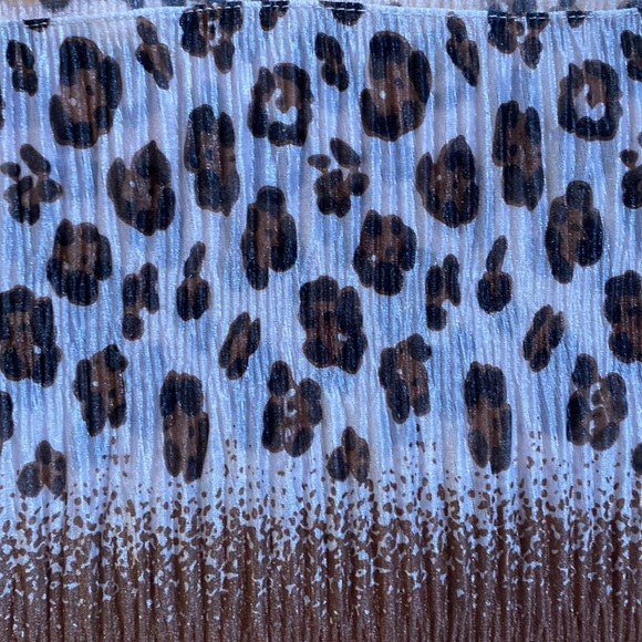 Brown and Orange Leopard Infinity Scarf Joan Rivers - Picture 4 of 8